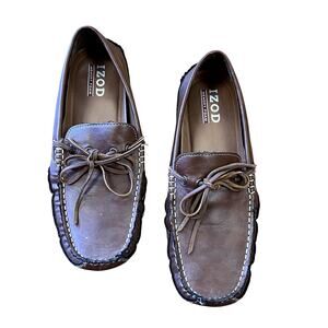 Izod Men's Burton Slip On Leather Loafer Shoes Size 9.5